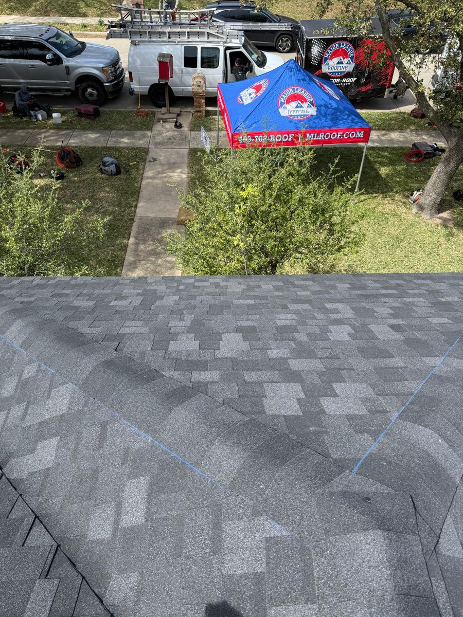 Roof Repair for Major League Roofing in Frisco, TX