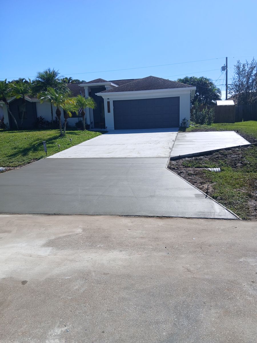 Concrete for Harris Sons Construction in Port Saint Lucie, FL