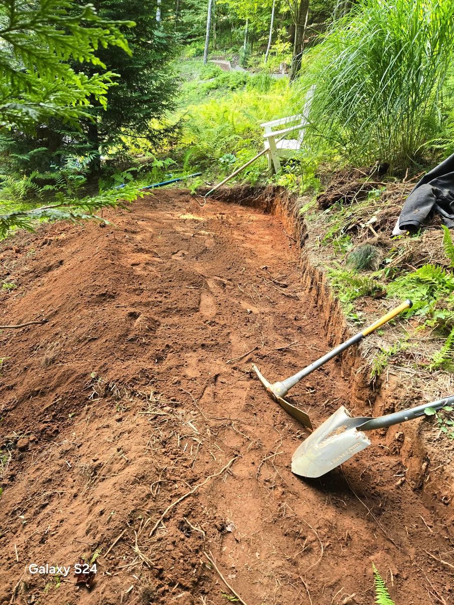 Fall Clean Up for C4 TrueVision Renovations in Asheville, NC