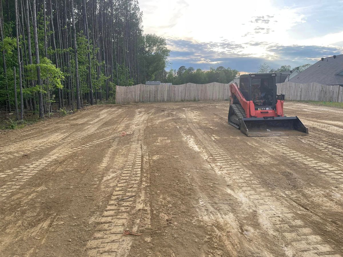 Skid Steer Work for Greenwood Lawn & Landscaping LLC in Talladega, Alabama