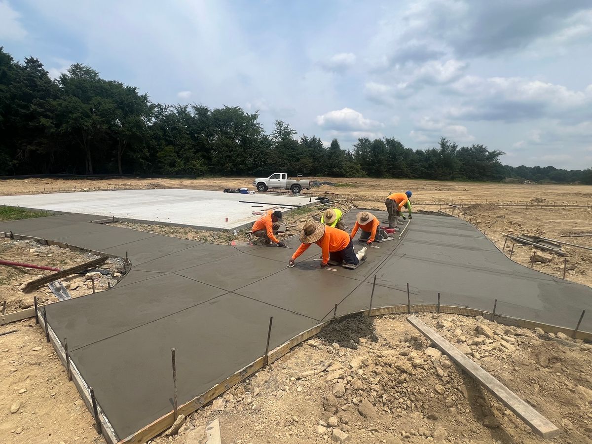 Concrete for Rushing Contracting Group, Inc. in Charlotte, North Carolina