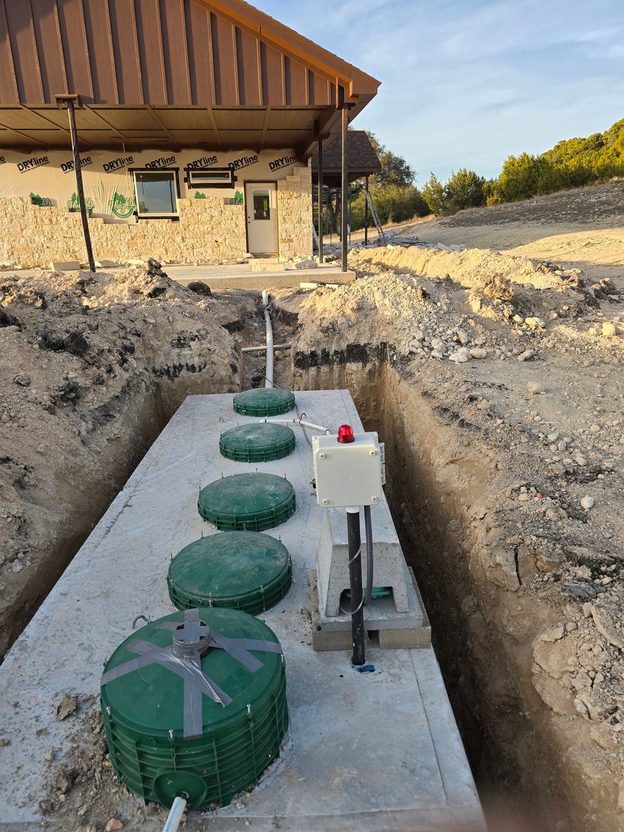 Excavation for Evant Backhoe & Construction in Evant, TX