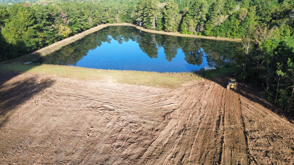 Pond Creation for Southern Land Improvements in Edgefield, SC