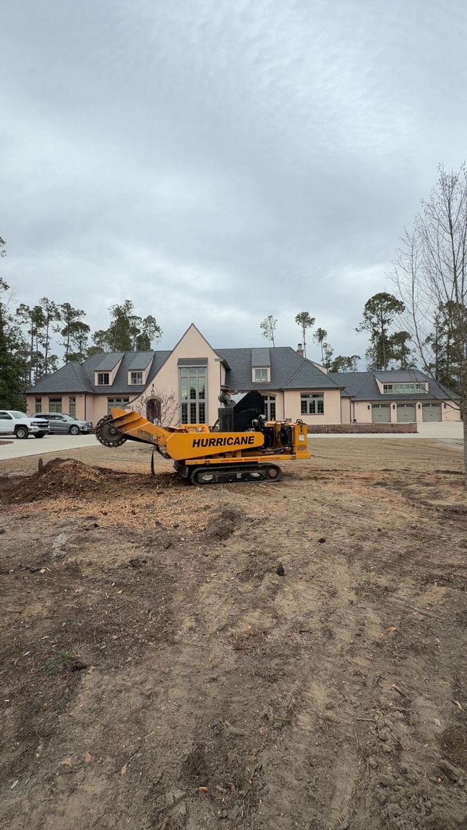 Stump Excavation for Dozier Stump Grinding in Augusta, GA