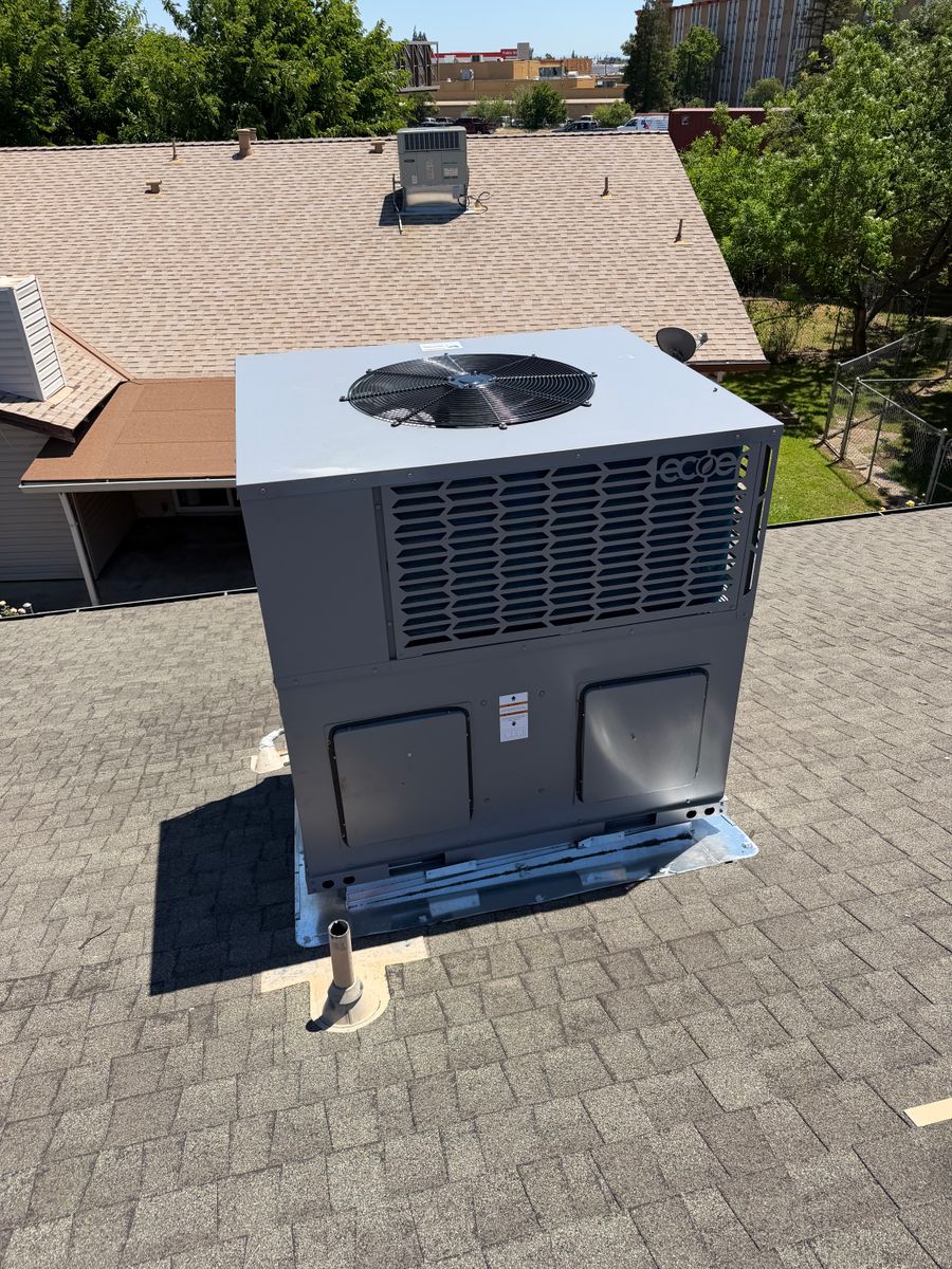 Commercial HVAC Installation for HVAC Headquarters in Sacramento, CA