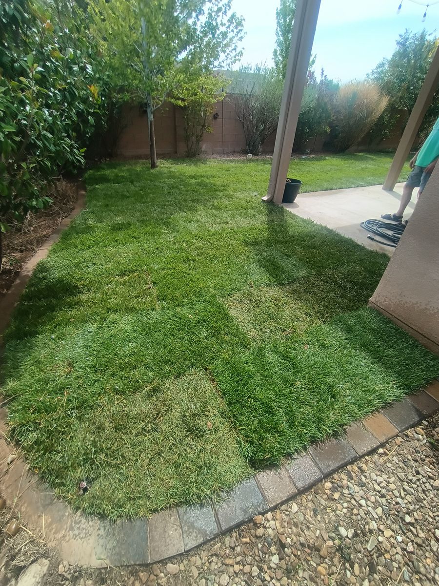 Residential Lawn Maintenance for 2 Brothers Landscaping in Albuquerque, NM