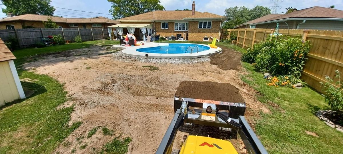 Lawn Leveling, Grading and Sod Installation for Hauser's Complete Care INC in Lancaster, NY