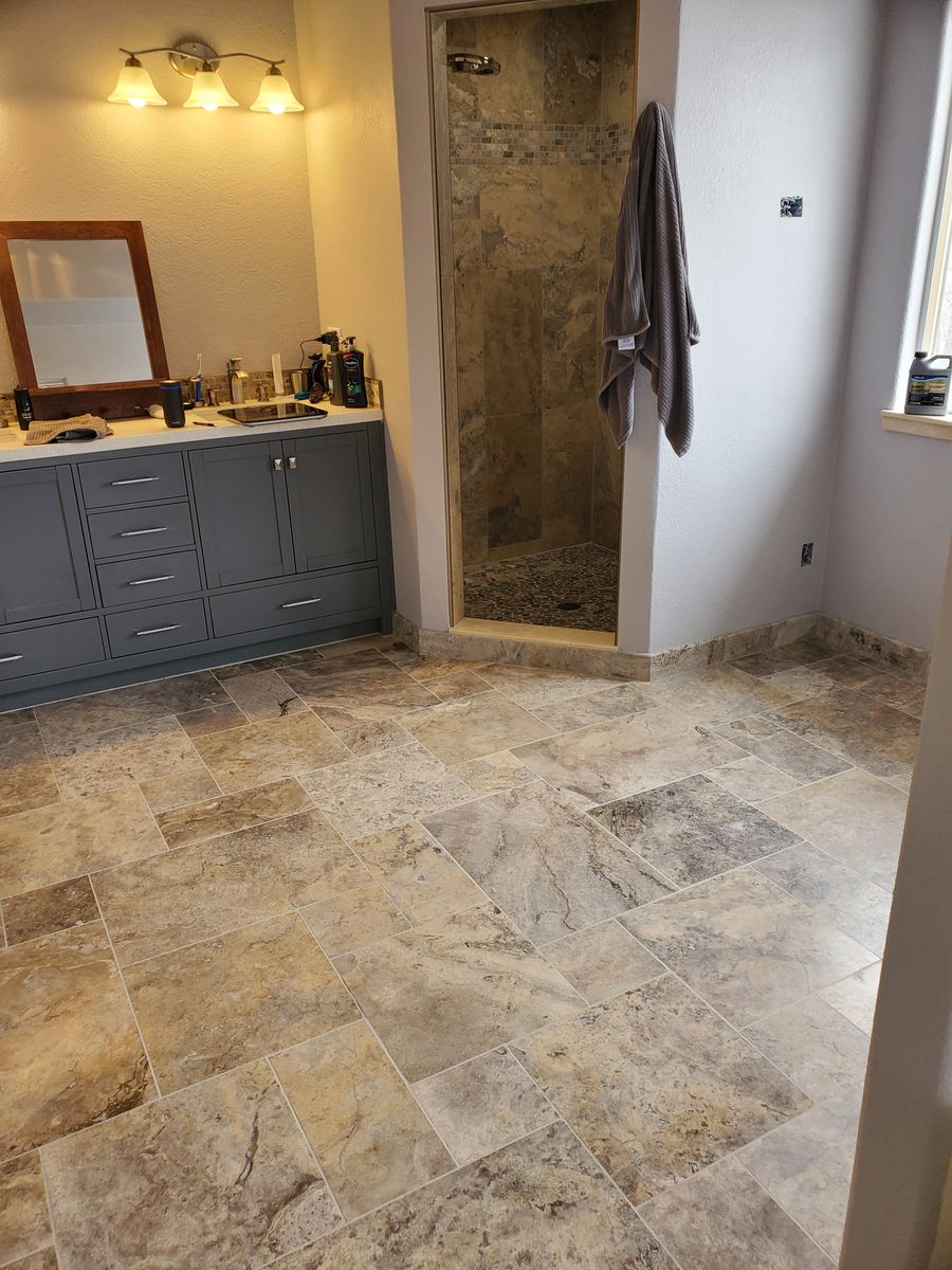 Bathroom Renovation for Mountain View Association LLC. in Colorado Springs, CO