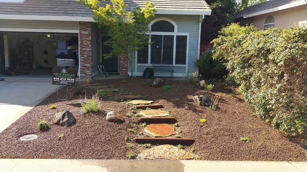 Hardscape Installation for New Vision Landscape in Folsom, CA