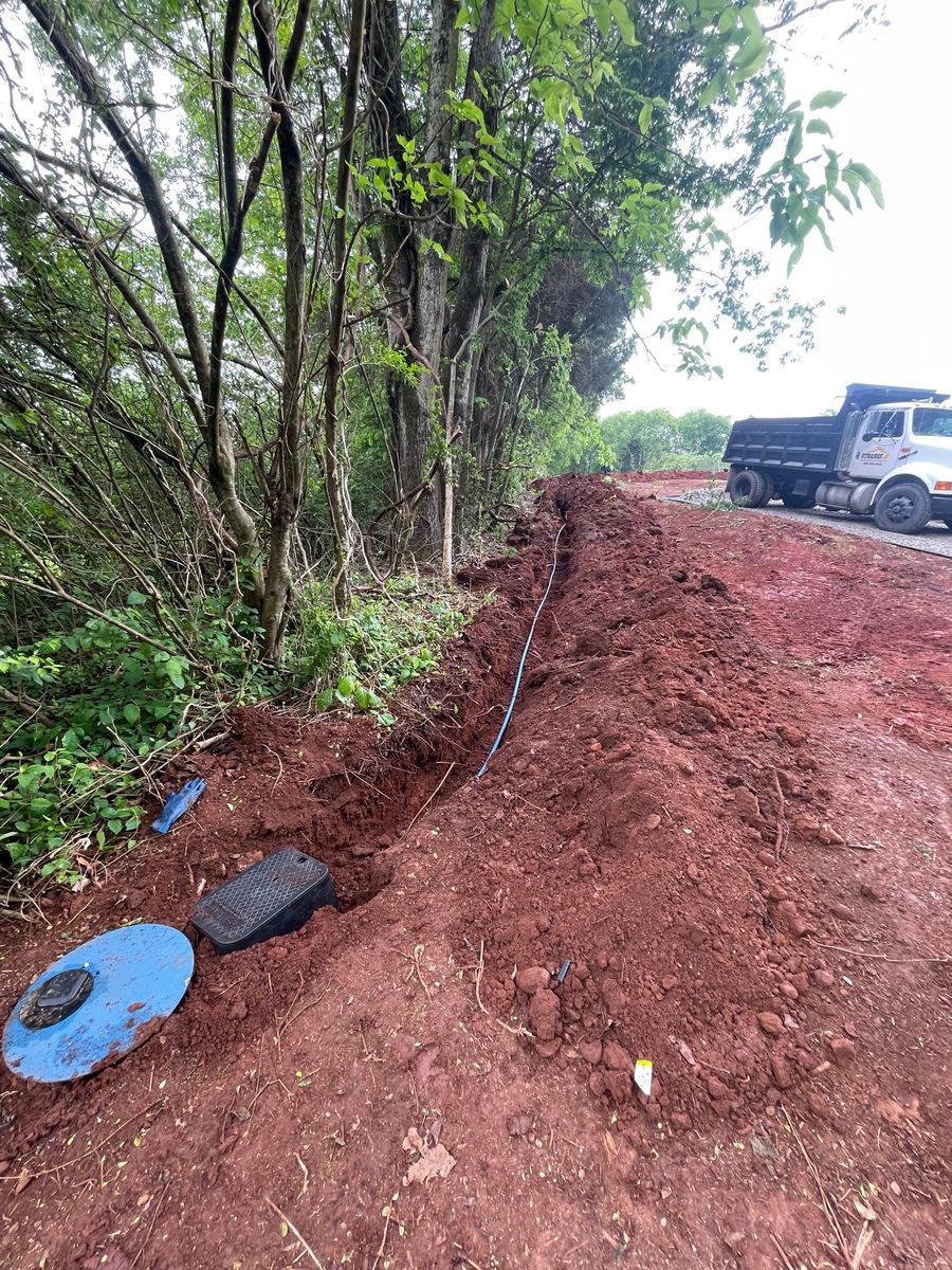 Underground Water & Sewer Services for Strange Excavating & Utilities in Lenoir City, TN