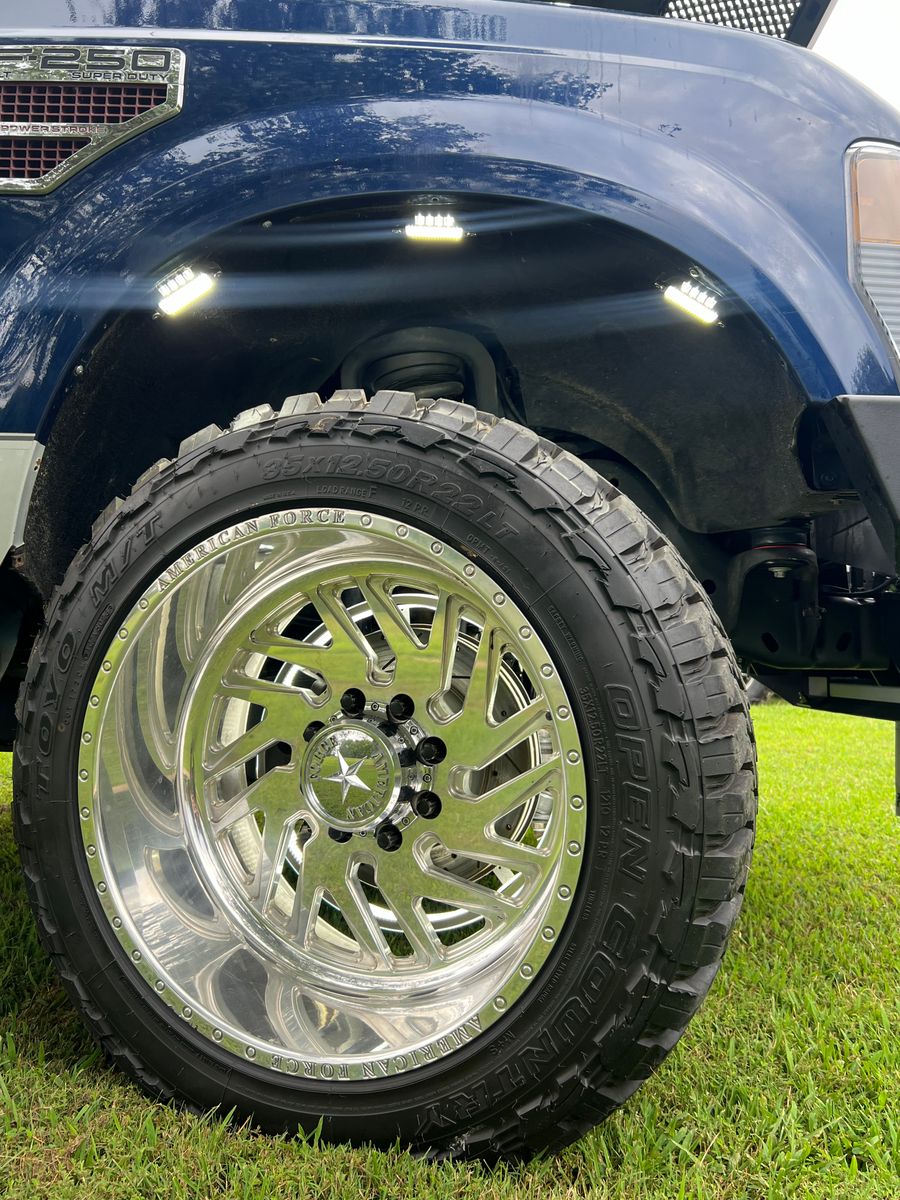 Wheel Lights for Tragedy Lighting in Oxford, NC