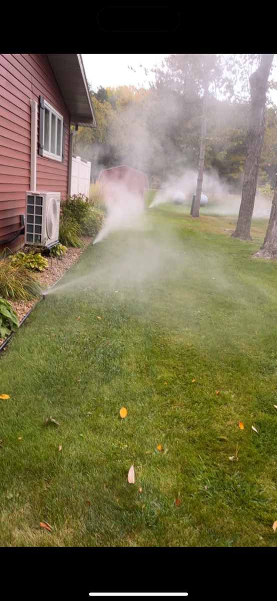 Sprinkler systems for NXT LVL Excavating in New London, MN