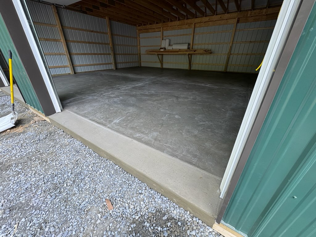 Garage floors for Berks Concrete LLC in Berks County, PA