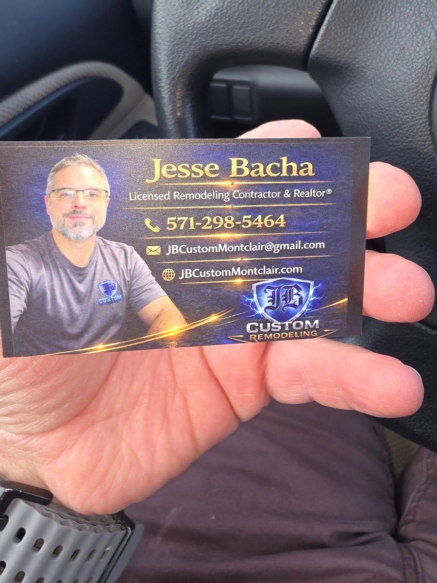 Custom Bathrooms for JB Custom Remodeling in Montclair, VA