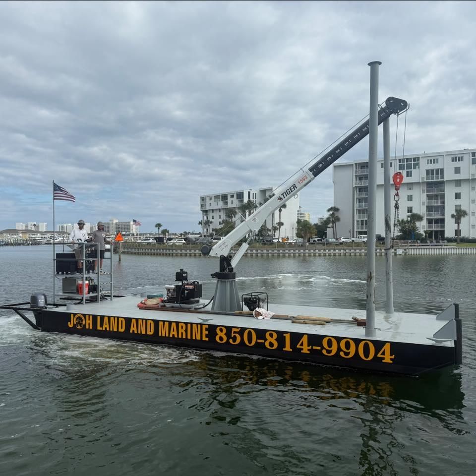 Boat lifts/ Boat house for J&H Land and Marine in Panama City, FL