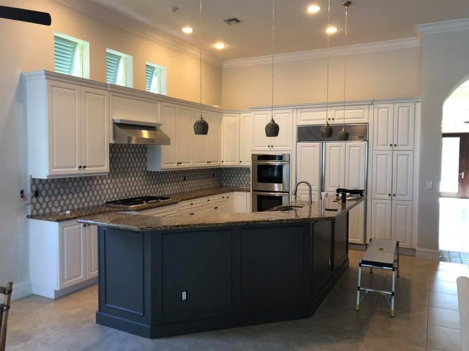 Kitchen and Cabinet Refinishing for A-1 Painting of Vero LLC in Vero Beach, FL