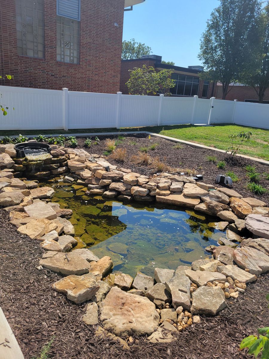 Landscape Installation for Contemporary Landscape in St. Louis, MO