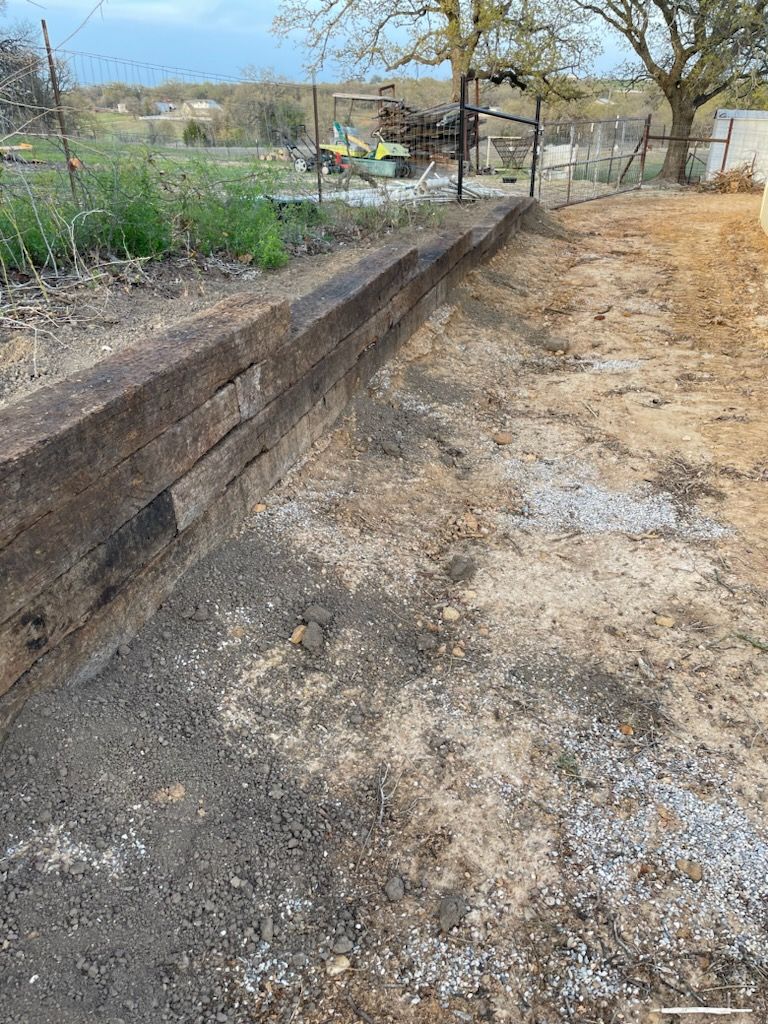 Retaining Walls for L & L Yard Services in Weatherford,  TX