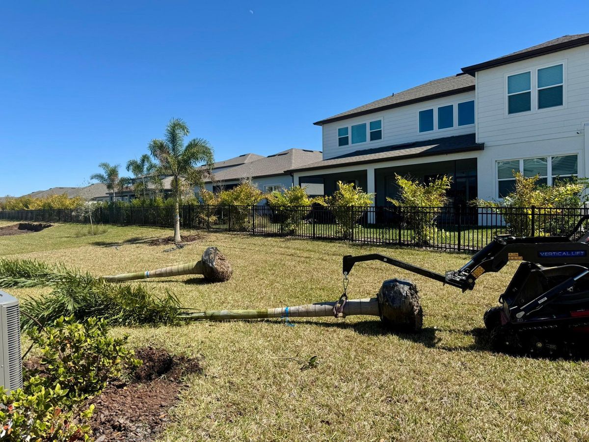 Excavation for Shoreside Property Services in Apollo Beach, FL