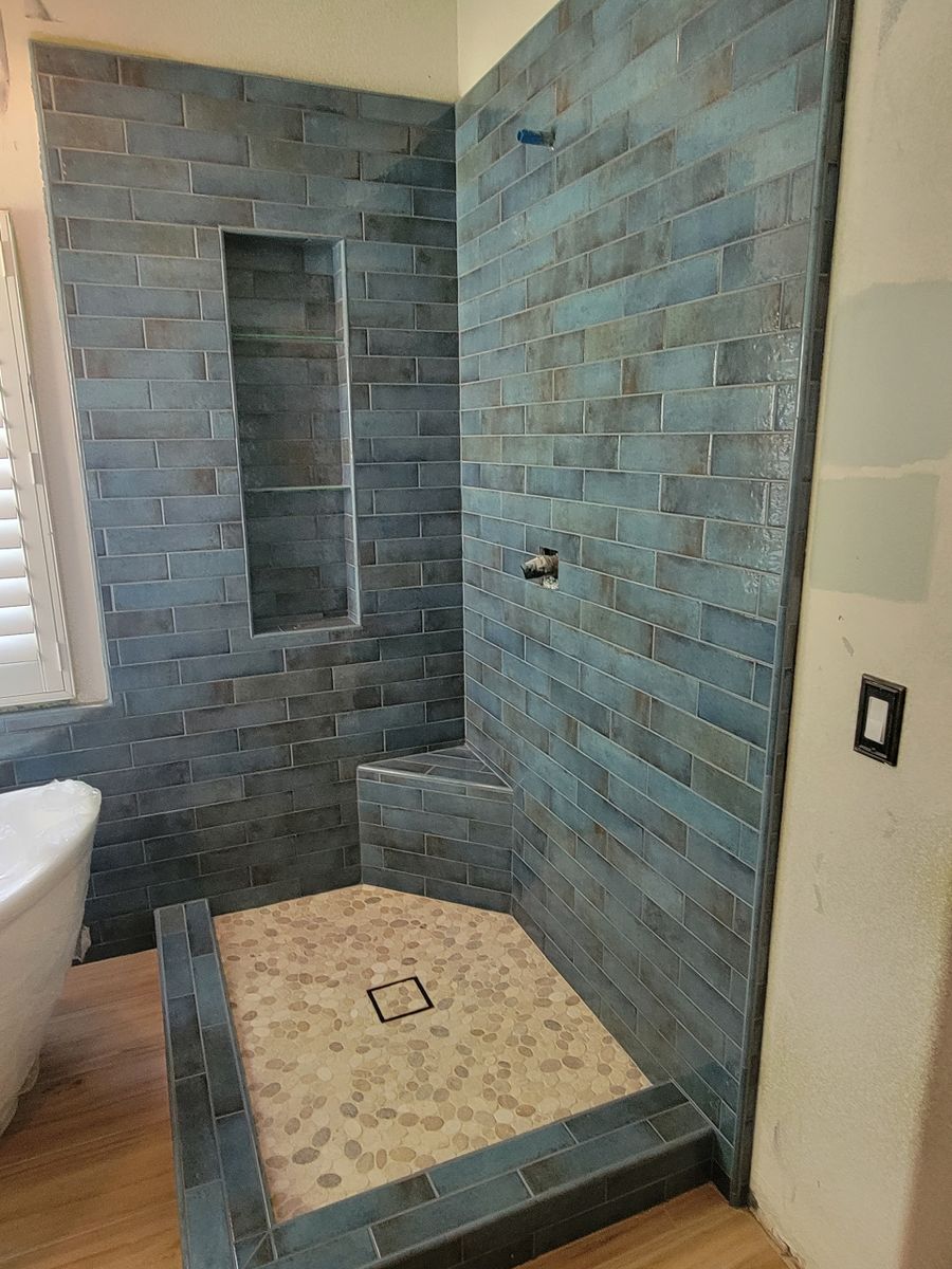 Bathroom Renovation for Dave Walter Flooring in Santa Clarita, CA