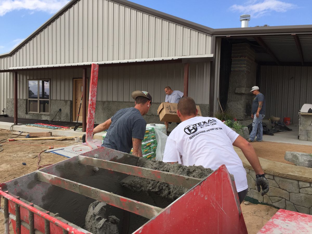 Pool & Patio Restoration for Texas Curb N Borders in Houston, TX