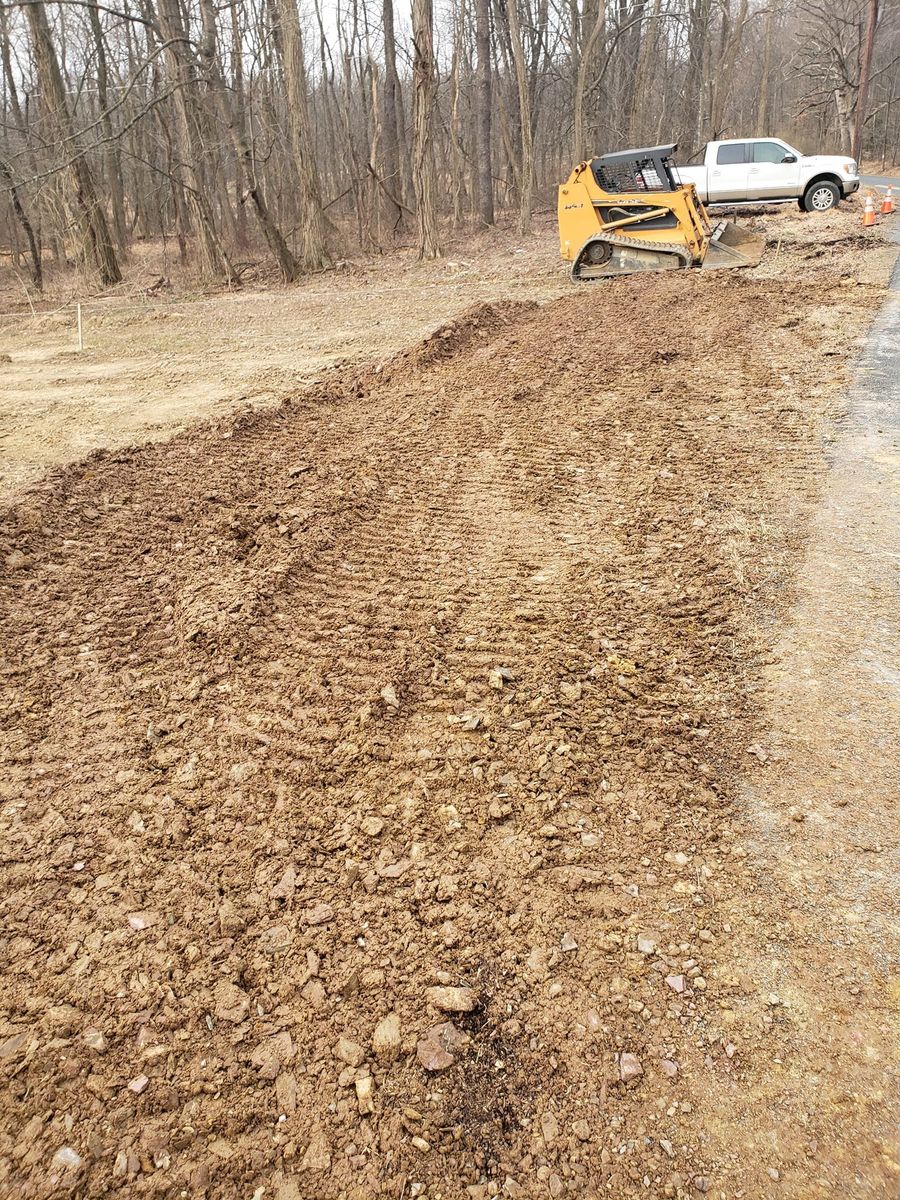 Land Clearing for Jonathan A. Henne Property Services. in Hamburg, PA