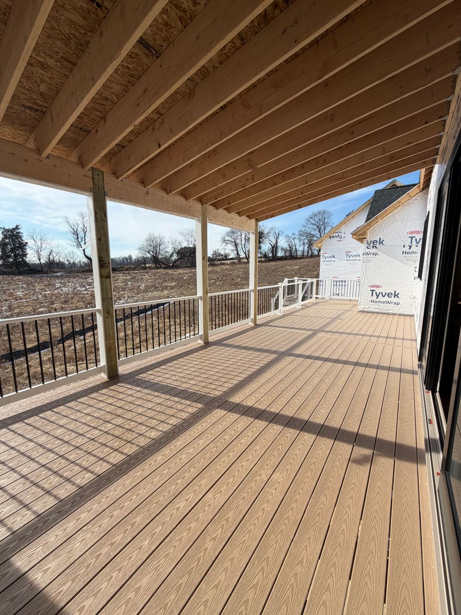 Deck & Patio Installation for DG Allen Construction in Adamstown, MD