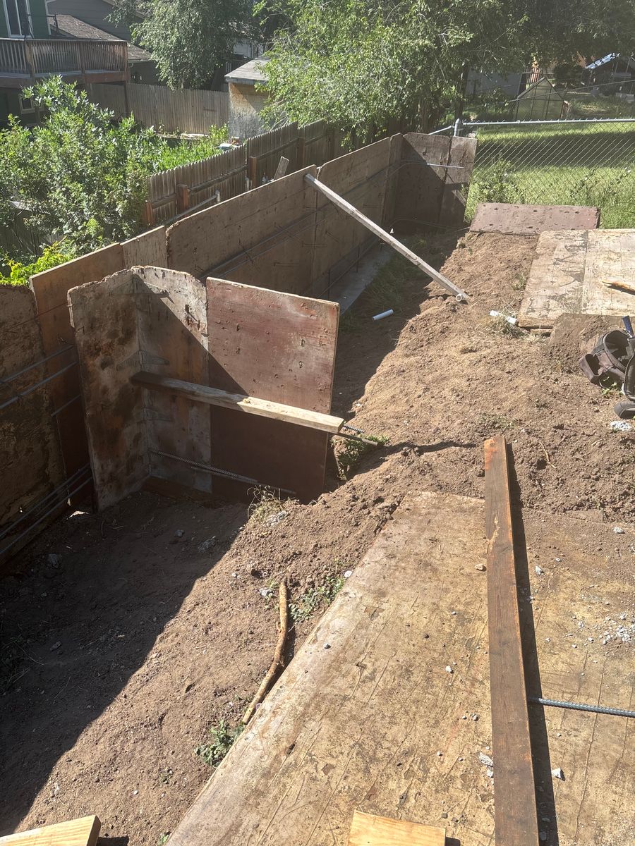 Foundation for Highland Concrete & Landscaping in Colorado Springs, CO