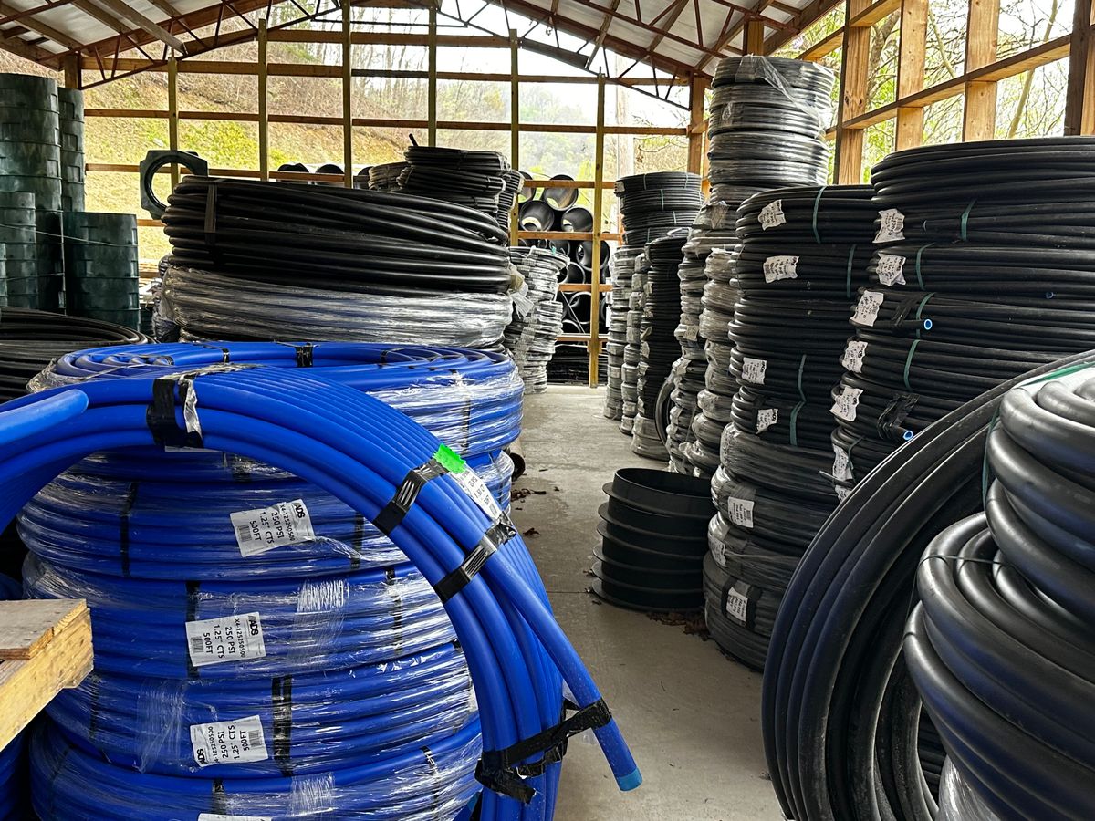 Sale of hdpe waterline for SNL AERATION in Pecks Mill,,  WV