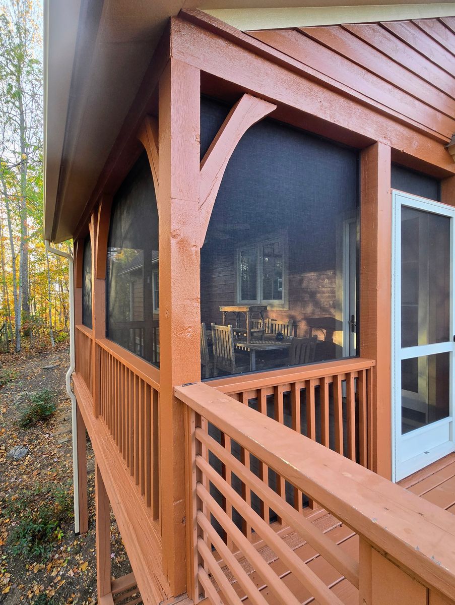 Screen Rooms for C4 TrueVision Renovations in Asheville, NC