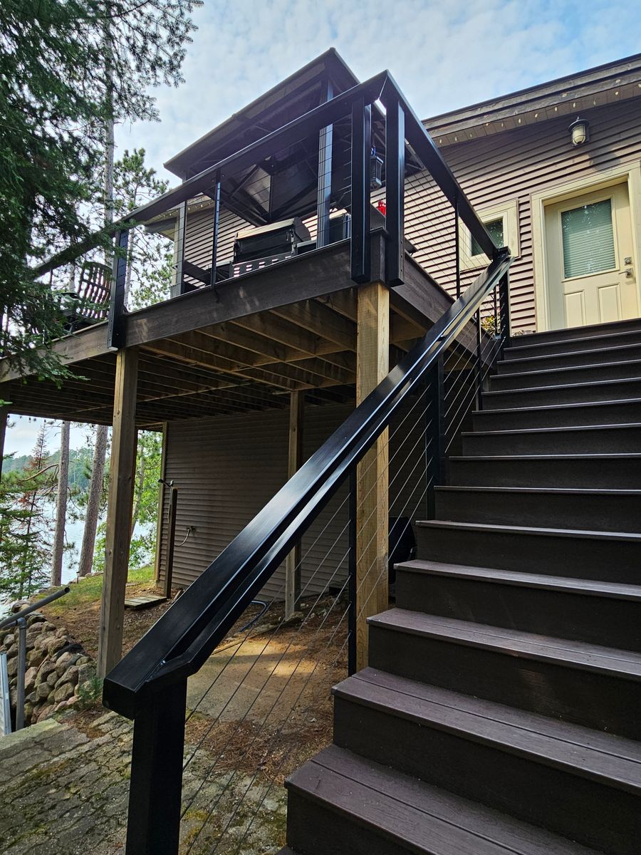 Cable Railing Systems for Timber Concepts  in Oconto, WI