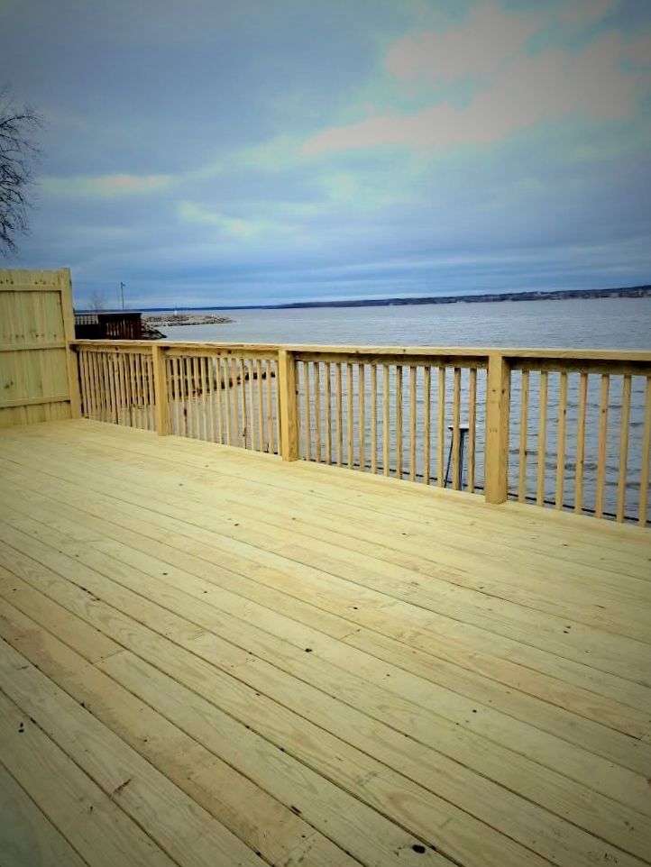 Deck / Patio and Fence Installation for K.O. Construction & Remodeling in Washington, IL