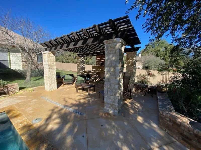 Brick/Stone Columns for Delarosa Masonry in San Antonio, TX