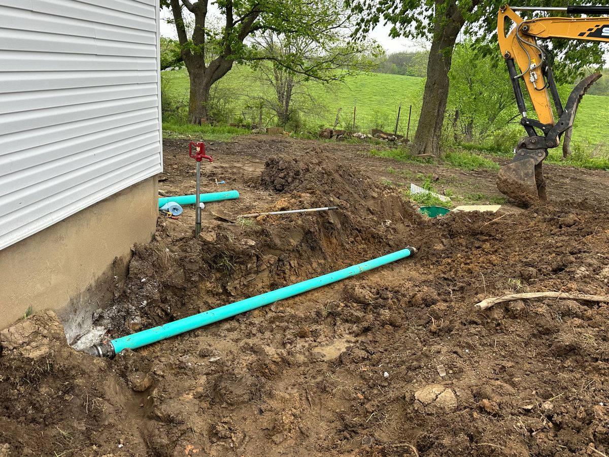 Residential & Commercial Excavation for Crump Construction & Roofing, LLC  in Urich,  MO
