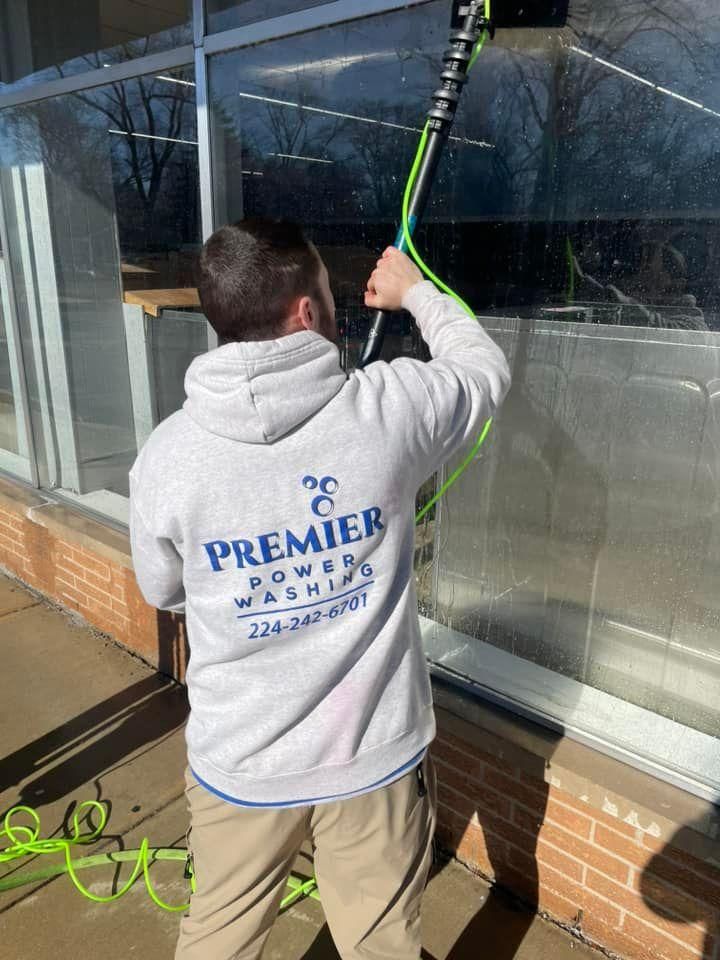 Window Cleaning for Premier Partners, LLC. in Volo, IL