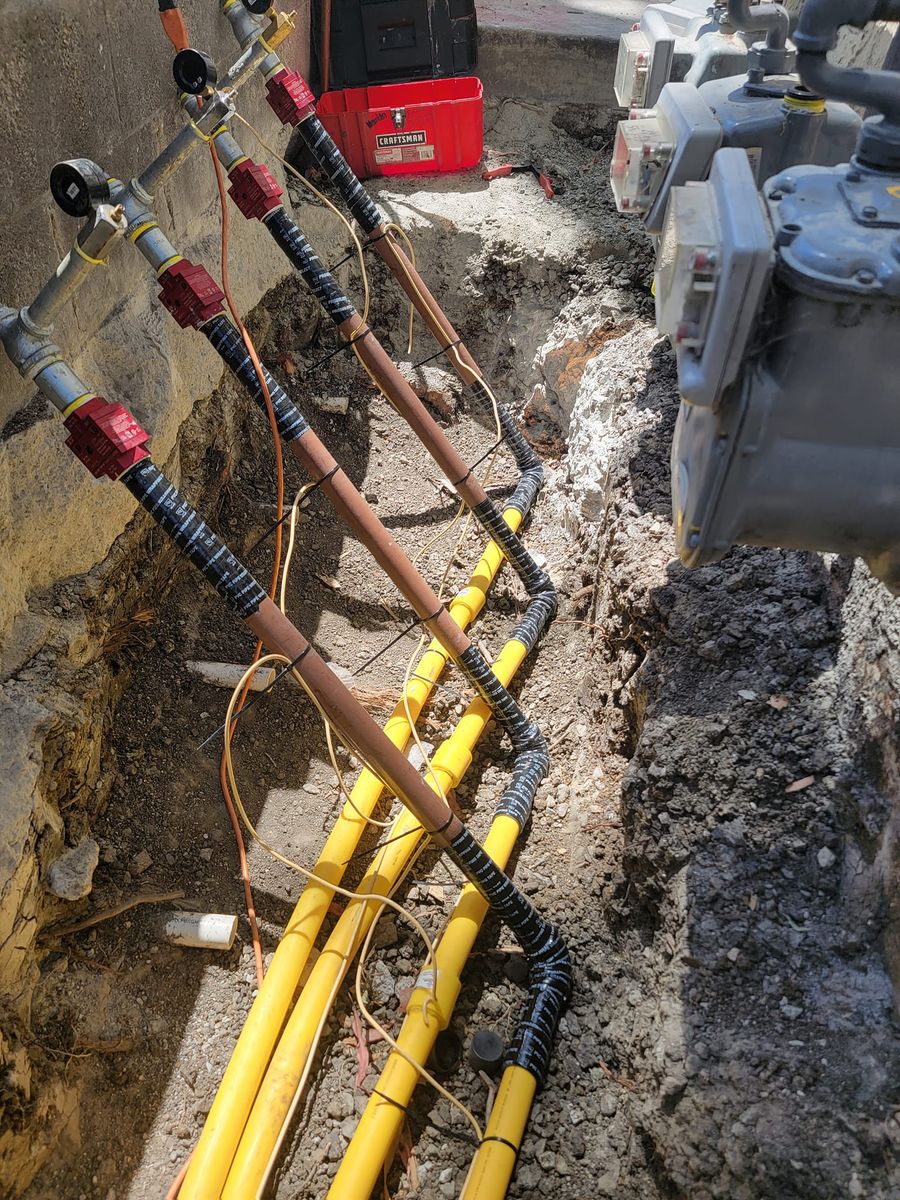Leaky Gas Line Repair for A-Team Plumbing Services, Inc. in Los Angeles, CA