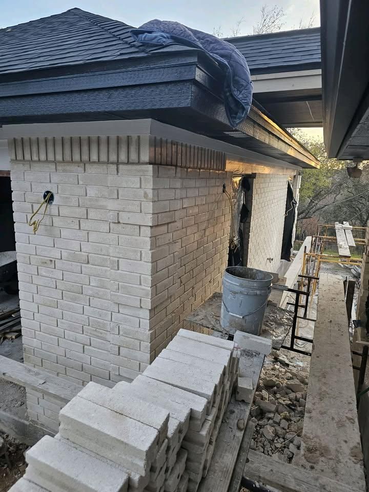 Stonework for Martin's Masonry & Landscaping in Leander, TX