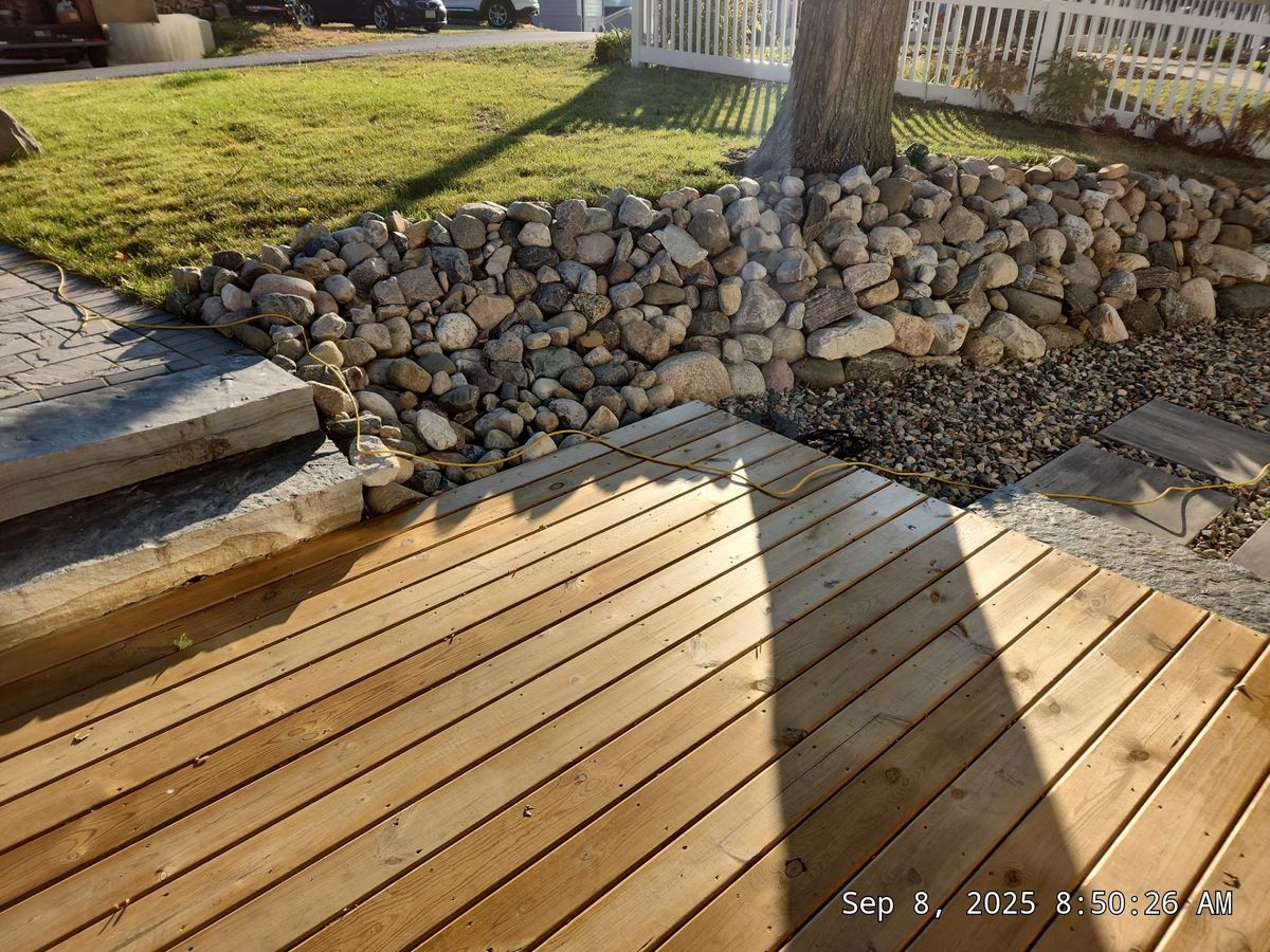 Deck & Patio Installation for Cornerstone Builds in LaGrange, IN