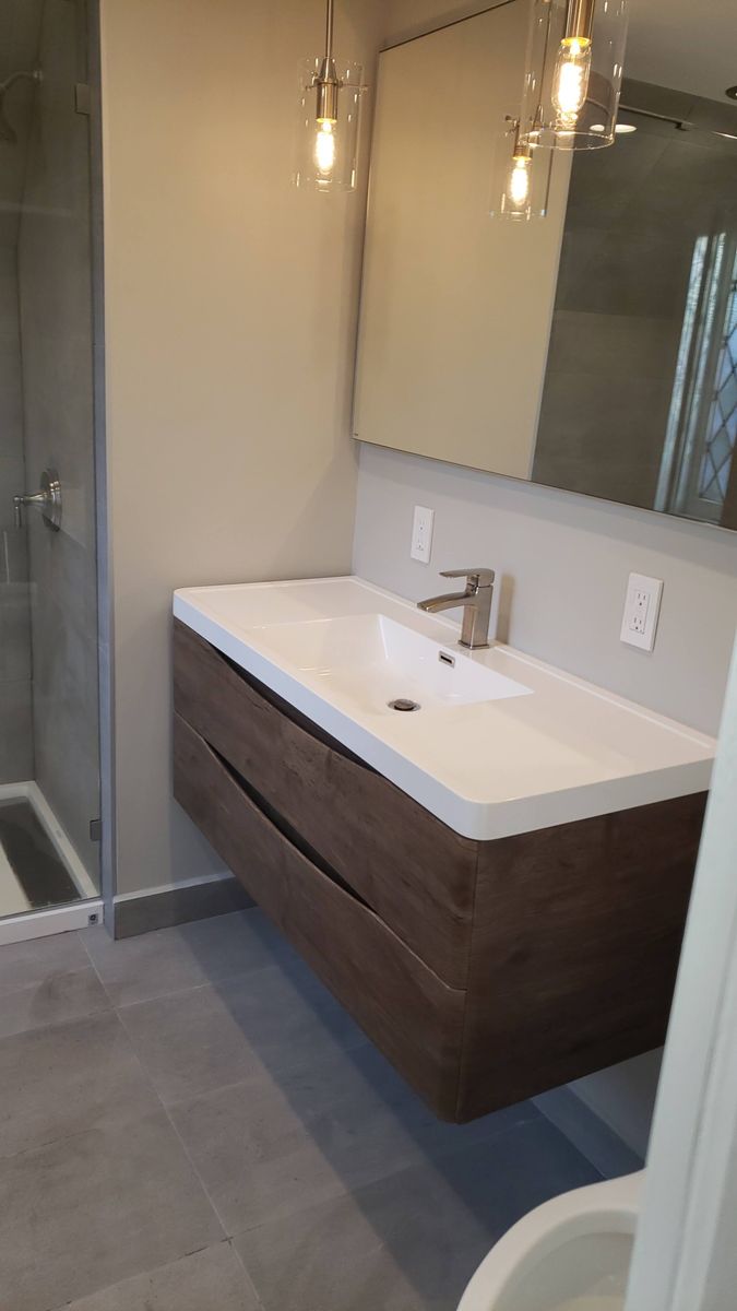 Bathroom Renovations for Millenium Construction & Property Management in Tampa, FL