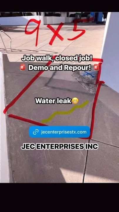Concrete for JEC Enterprises Inc in El Paso, TX