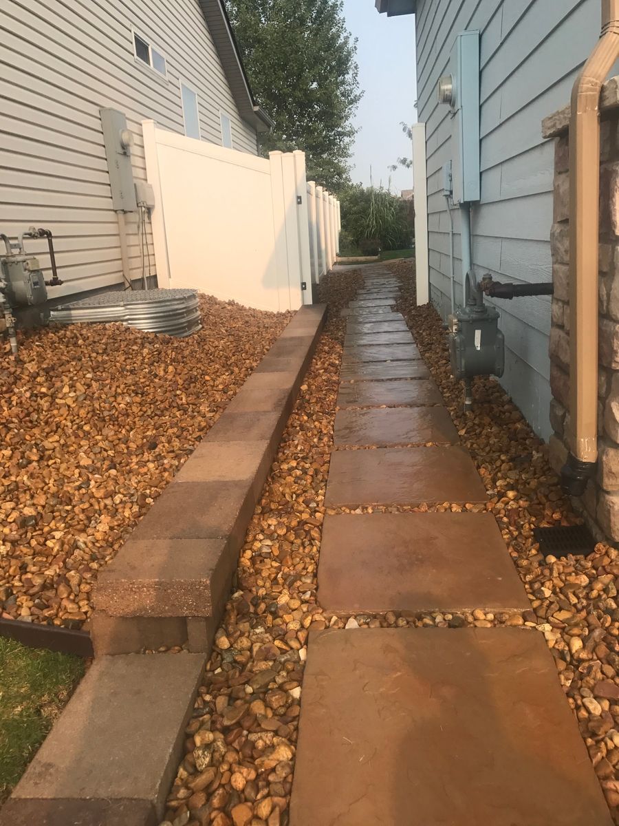 Landscape Design for Rock Masters Inc. in Evans, CO