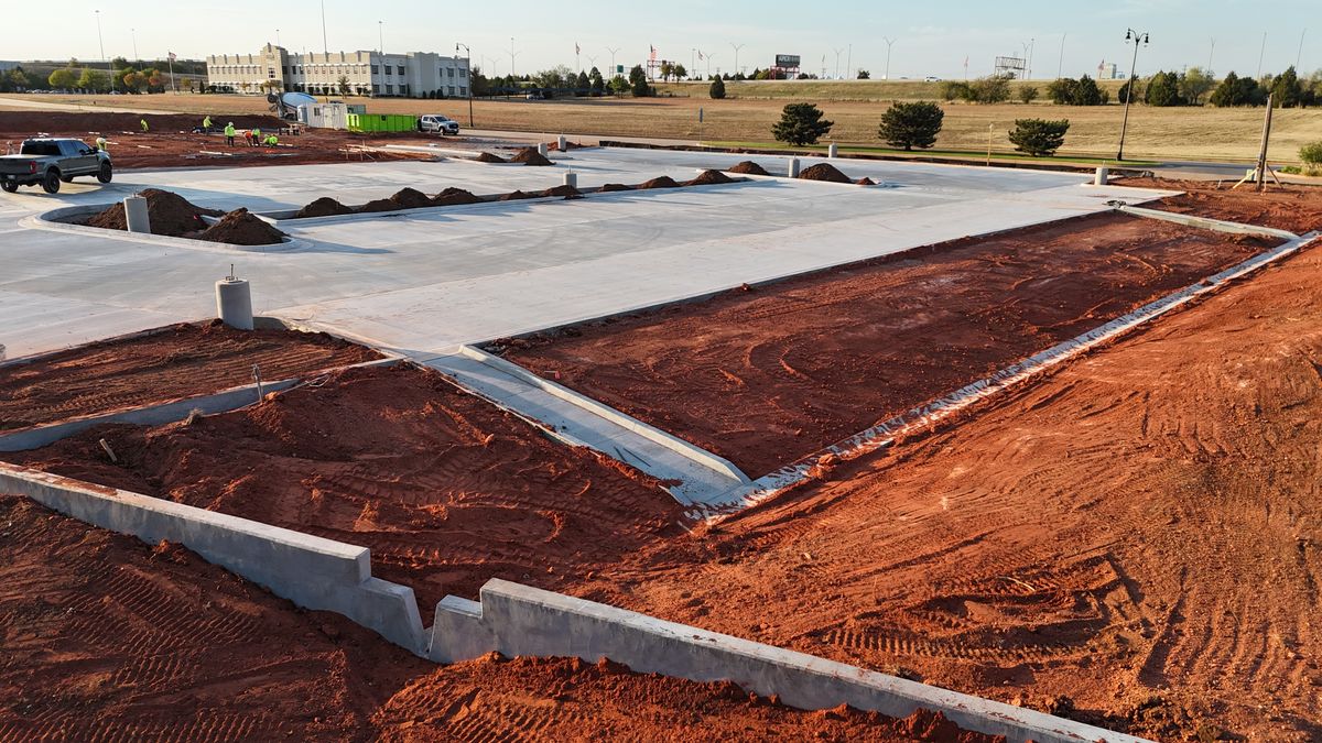 Structural and Civil Concrete Services for RM Concrete Construction,LLC. in Norman, , OK