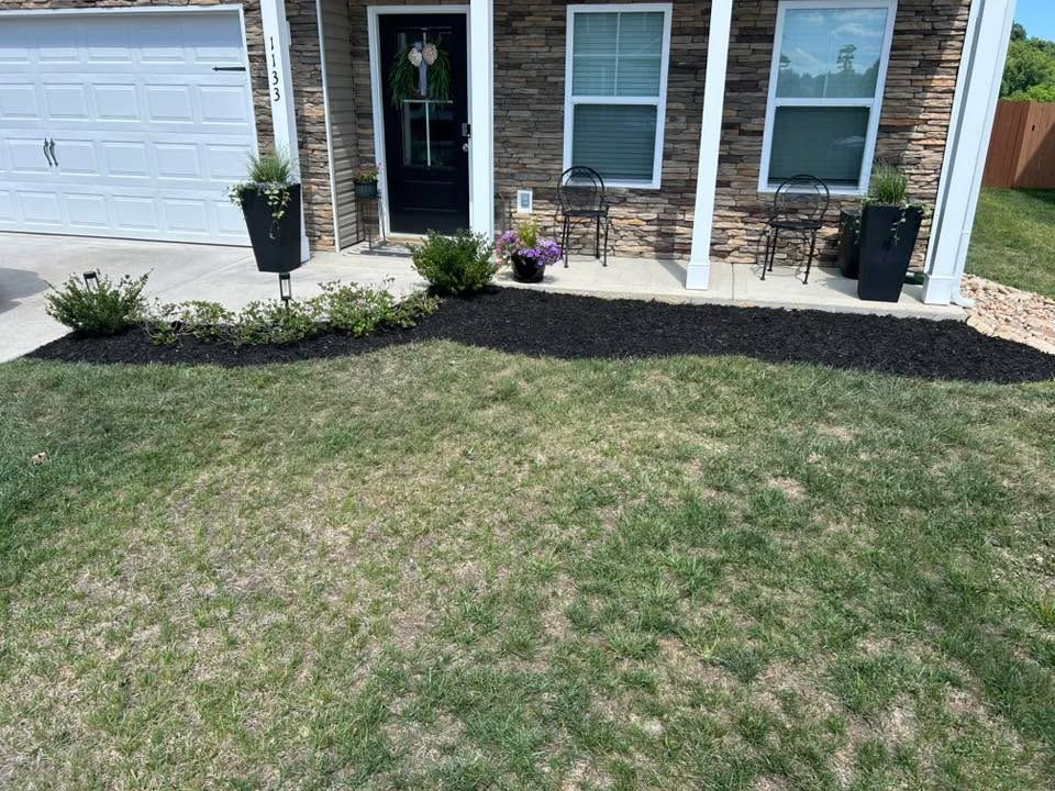 Mulch Installation for Gatrell Landscape & Tree Removal in Bluff City, TN