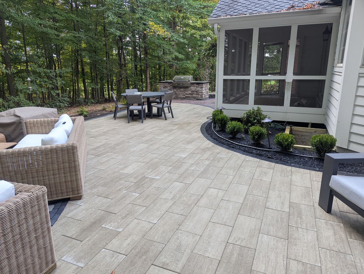 Patio Design & Construction for Double D Landscape Services in Columbus ,  OH