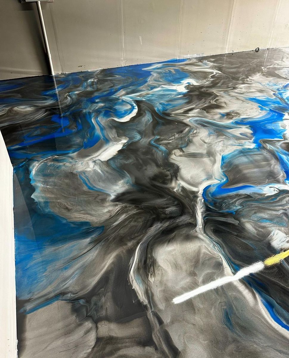 Metallic Floors for Lone Wolf Coatings in Philadelphia, PA