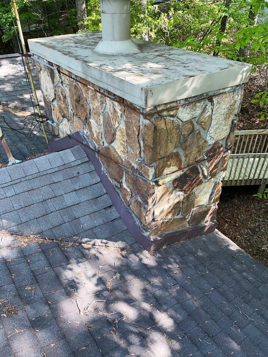 Chimney Replacement for RJ Roofing of WNC in Brevard, NC