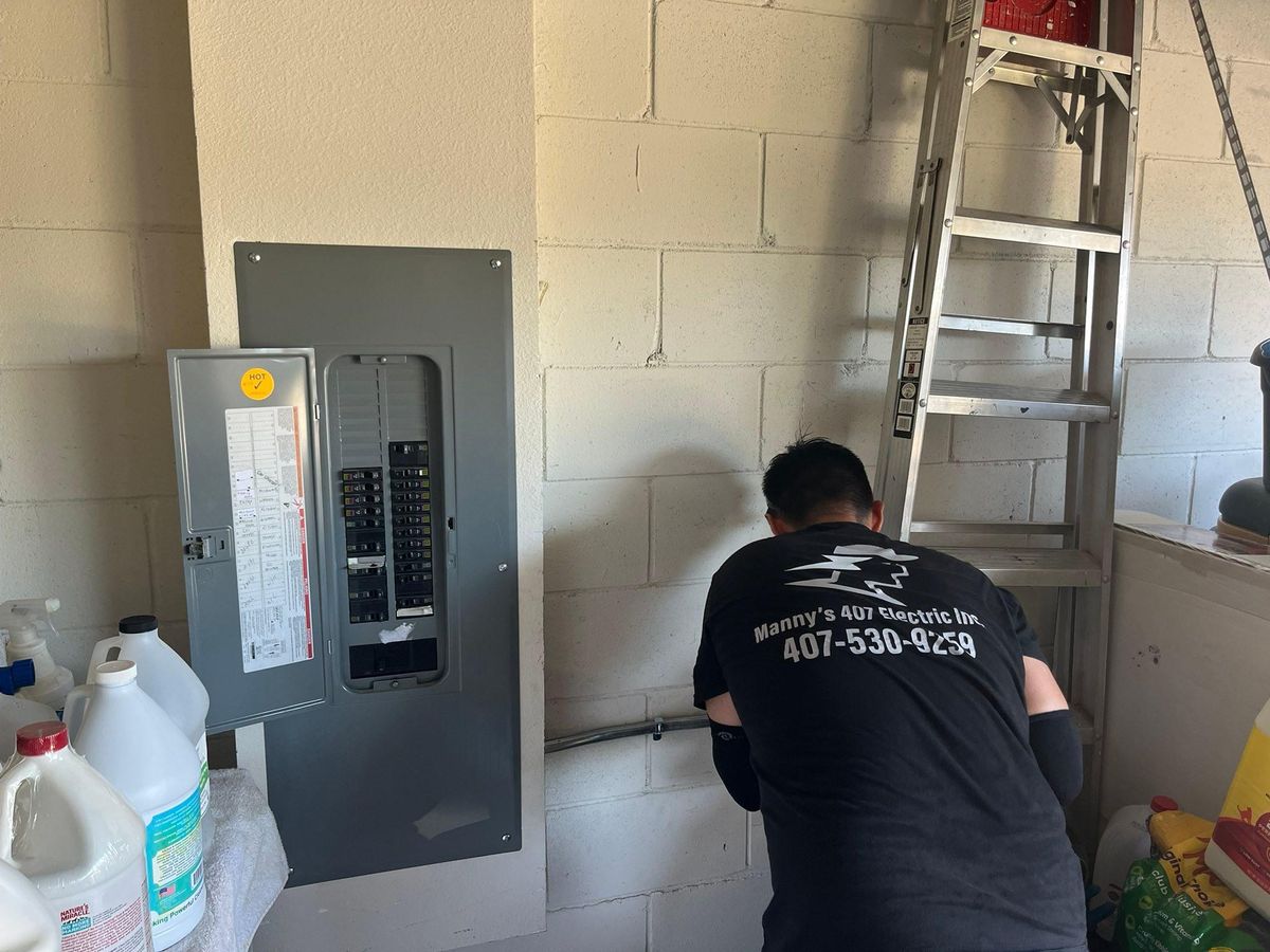 Electrical Troubleshooting for Manny’s 407 Electric Inc in St. Cloud, FL