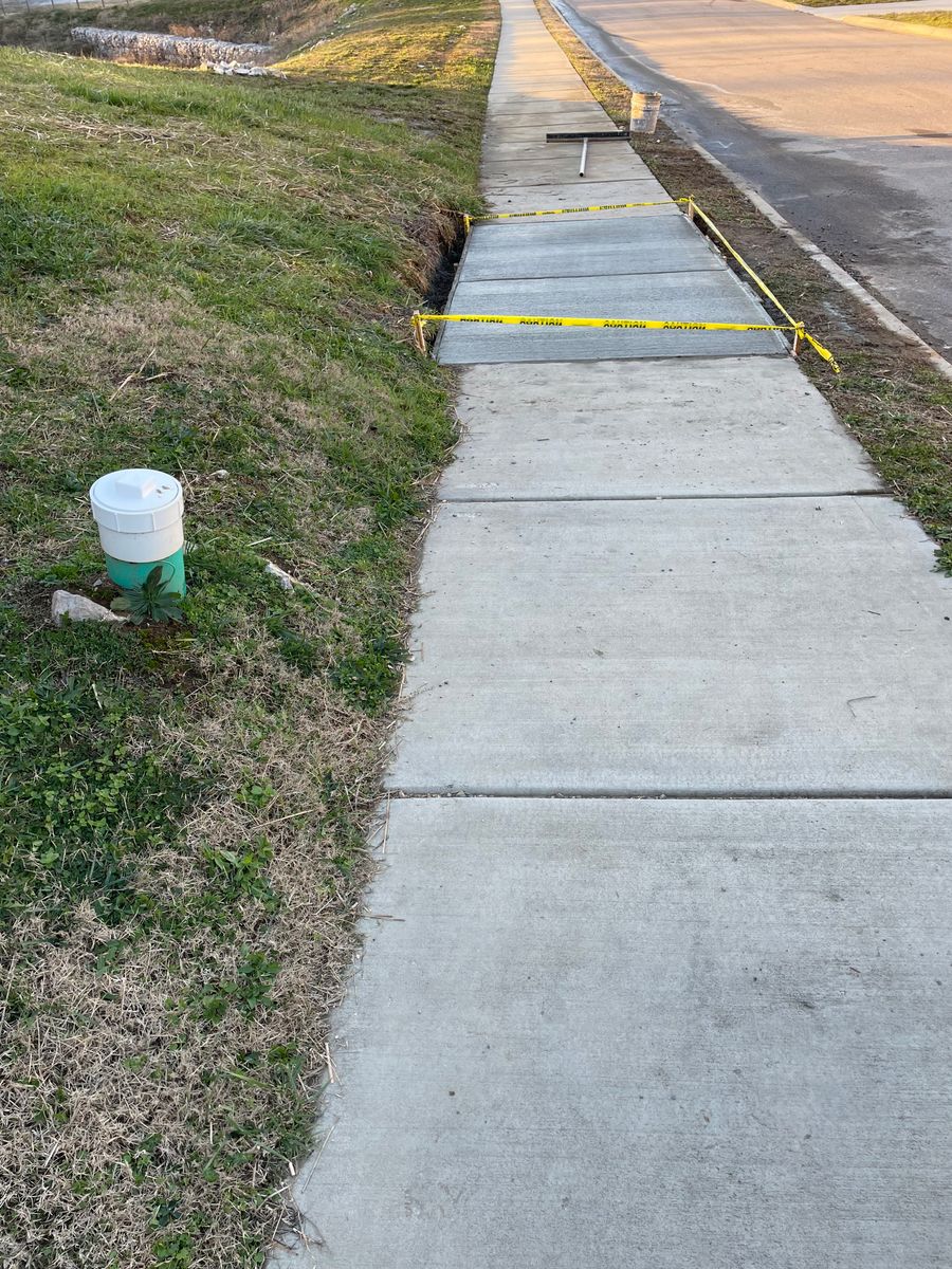 Concrete Repair for Tommy Moore Construction in Anderson County, TN