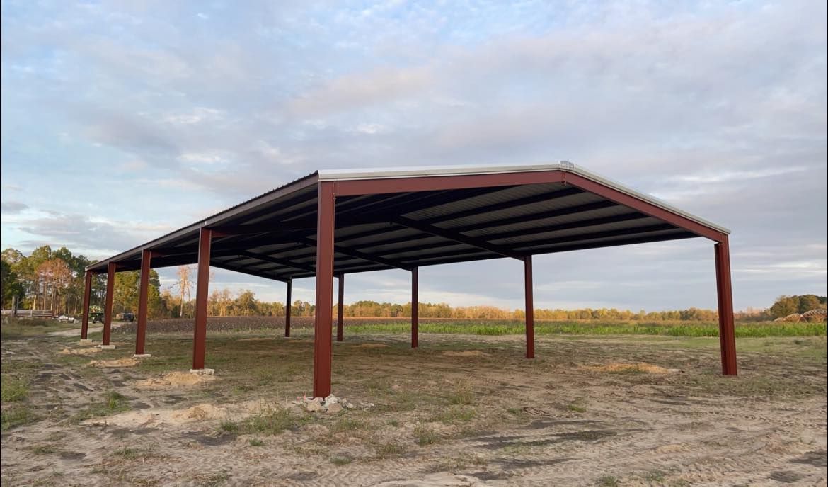 Agricultural Buildings and shelters for Finley Construction  in Sylvester, Georgia