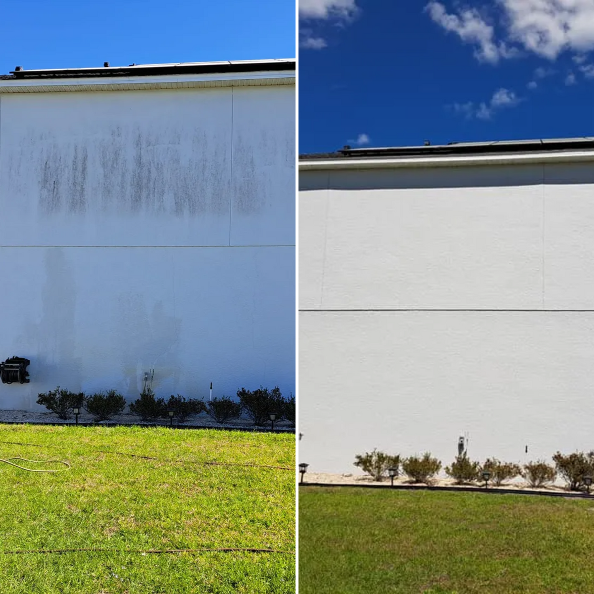 Pressure/Soft Washing for Red Knight Painting in Daytona Beach, FL